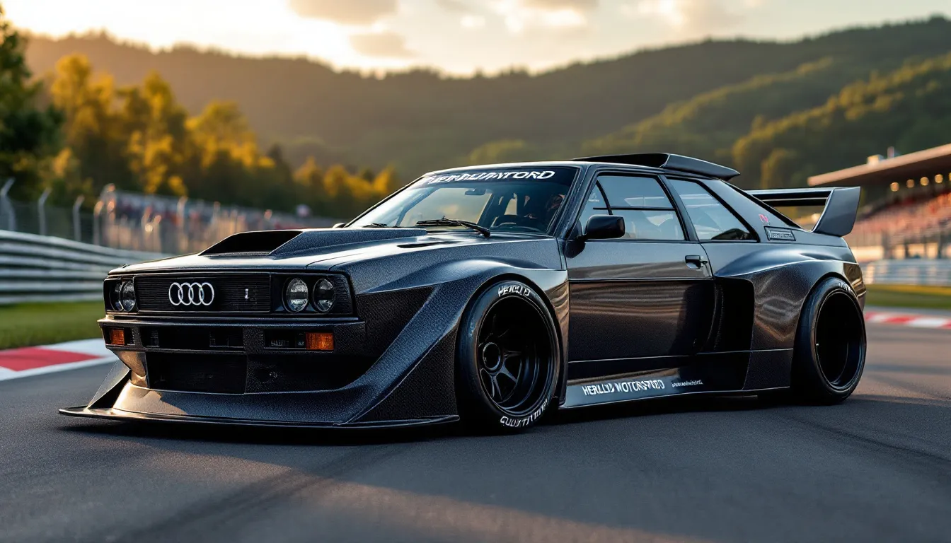 Audi Ur-Quattro réinventée : l’incroyable supercar qui transforme le tuning.