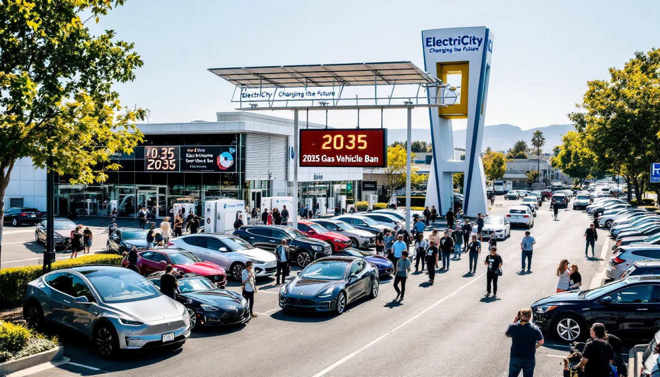 Californie : l’incroyable défi des véhicules électriques face à la stagnation