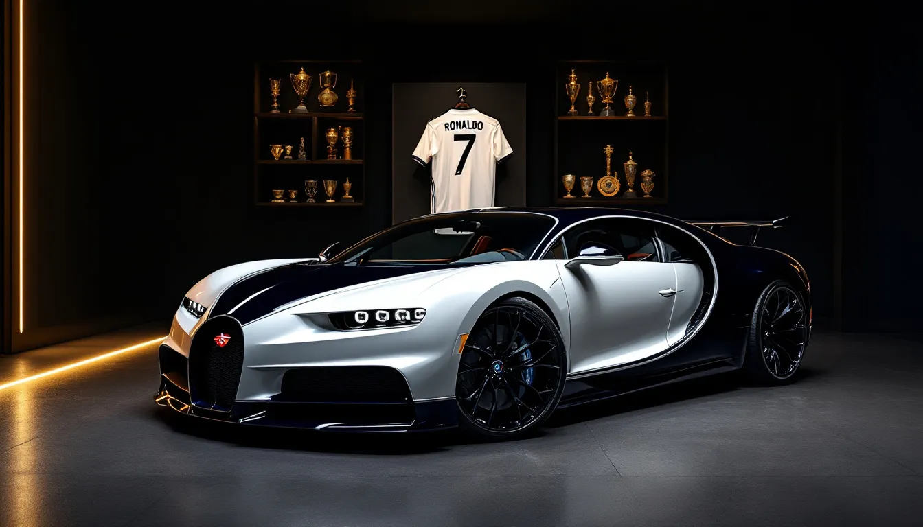 Cristiano Ronaldo et la Bugatti Chiron : un luxe attrayant qui suscite débats.