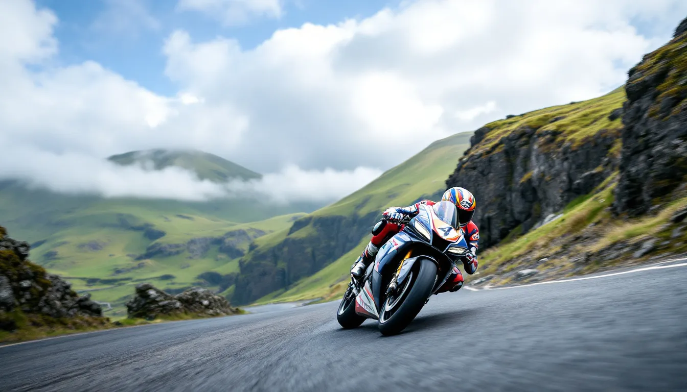 Isle of Man TT : l’adrénaline intense malgré les risques