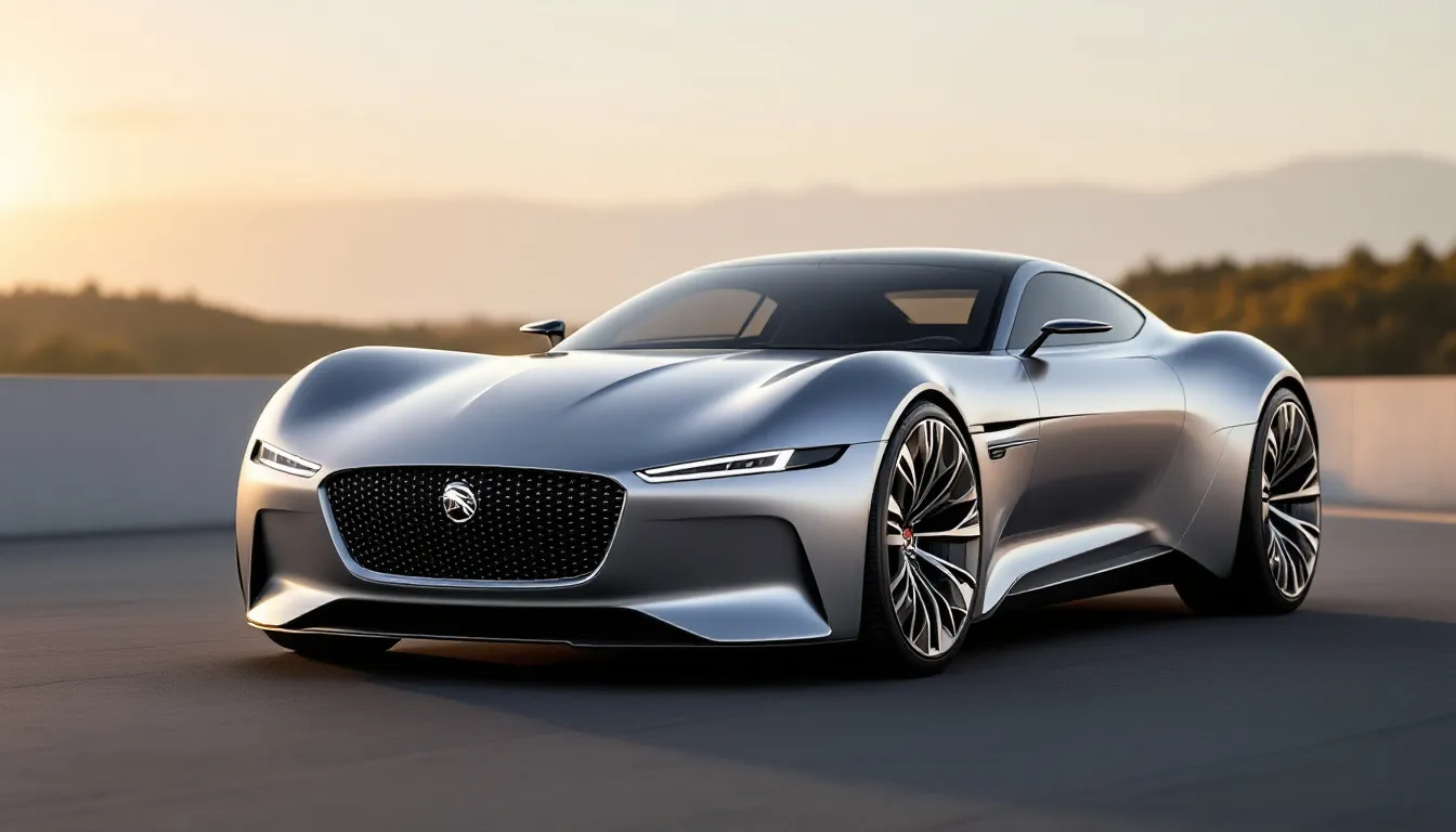 Jaguar Type 00 : le charme vintage réinventé pour l’ère électrique actuelle