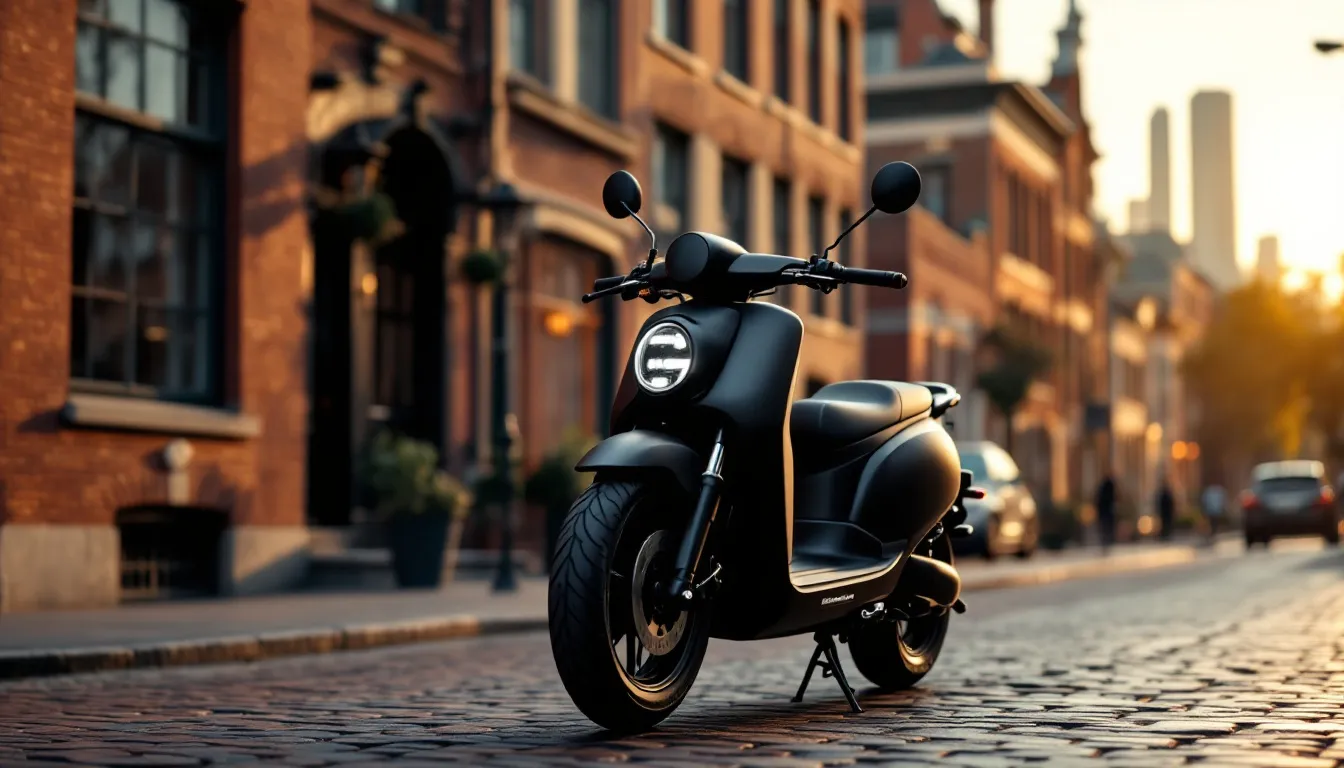 Moto électrique Maeving Blackout : le charme rétro séduit déjà en ville