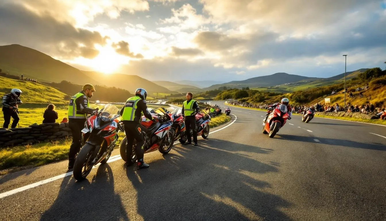 Isle of Man TT : BMW équipe les secours, la sécurité en évolution