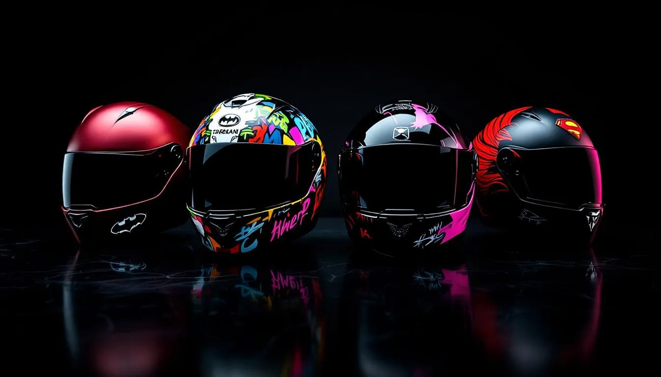 Casques moto DC Comics : imposez votre style sans sacrifier la sécurité.
