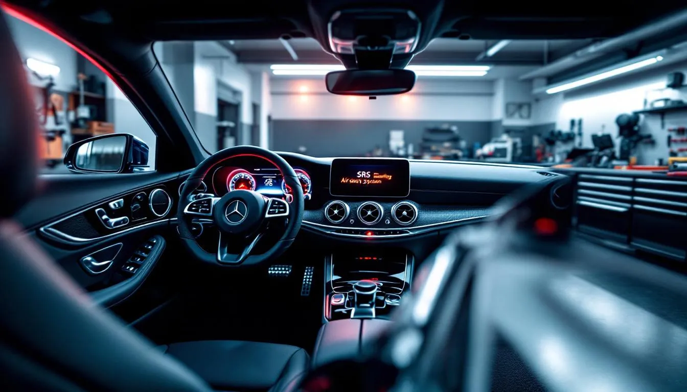 Voyant SRS allumé Mercedes-Benz : comment réagir rapidement pour votre sécurité réelle