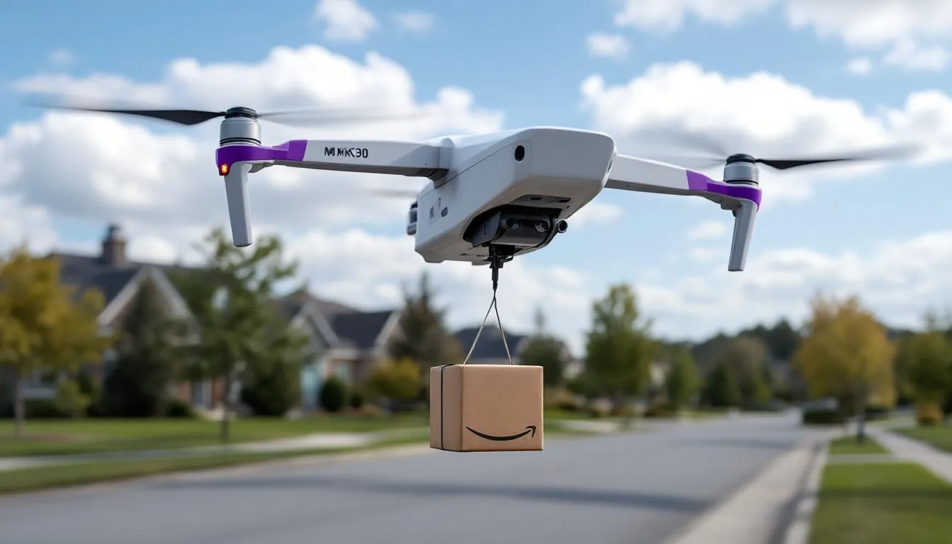 Amazon Prime Air : comment vos colis volent chez vous en 30 minutes ?