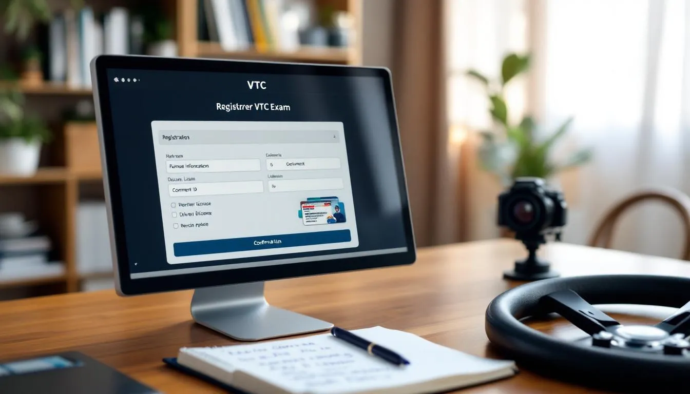 Examen VTC : 7 étapes clés pour s’inscrire rapidement sans risquer l’échec