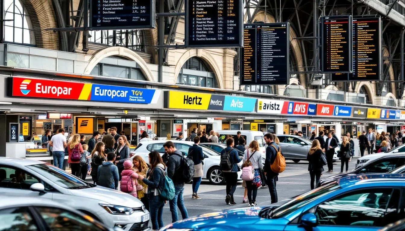 Location voiture gare TGV Avignon : évitez ces pièges pour profiter sans stress