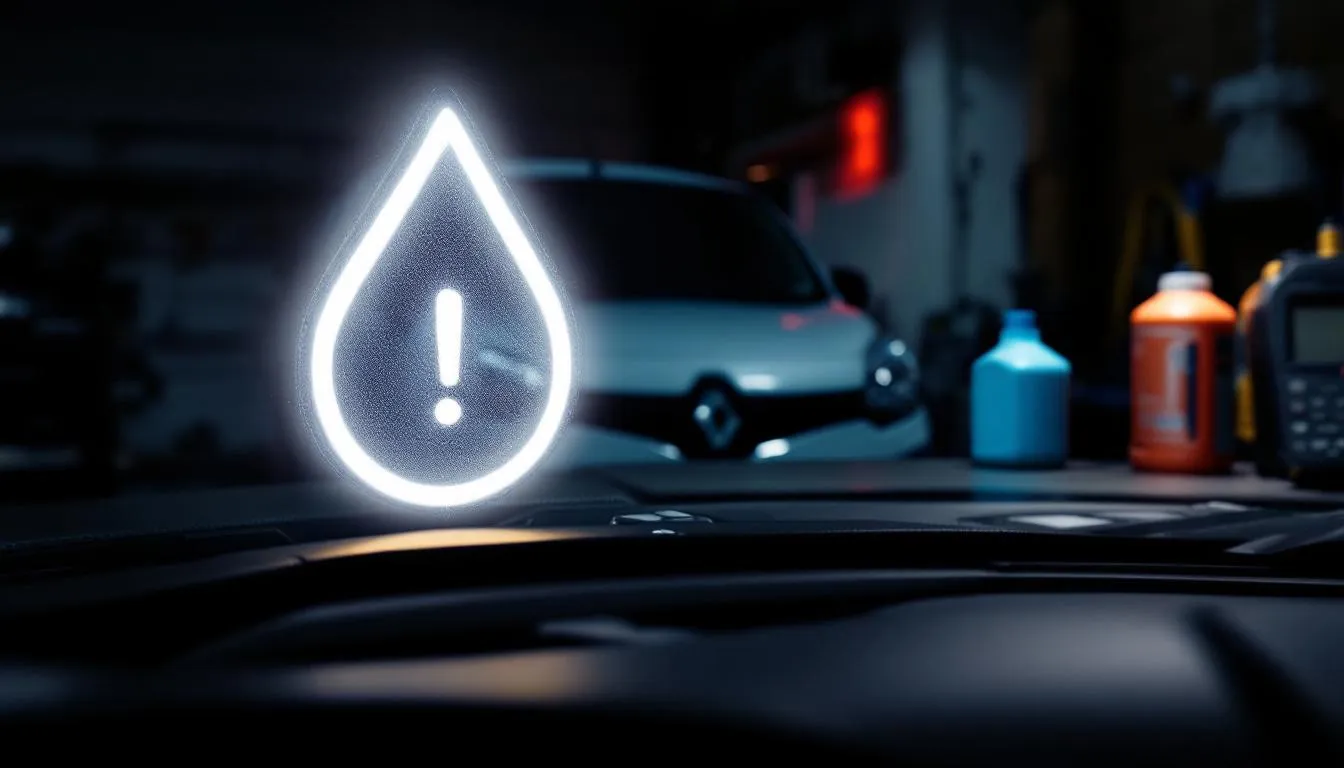 Voyant goutte Renault Kangoo : comment agir rapidement pour éviter la panne moteur ?