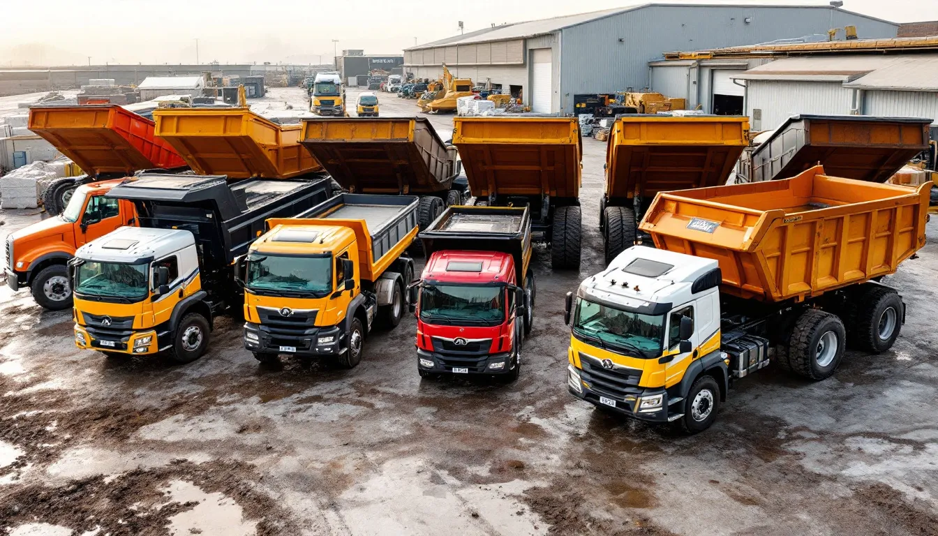 Camion-benne d’occasion : Faites ces 10 vérifications avant de signer