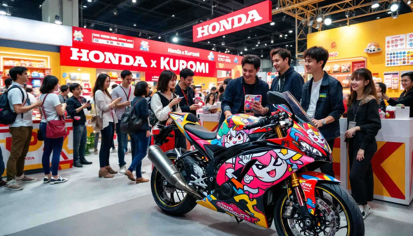 Pourquoi la collaboration Kuromi Honda séduit-elle autant les fans motards ?