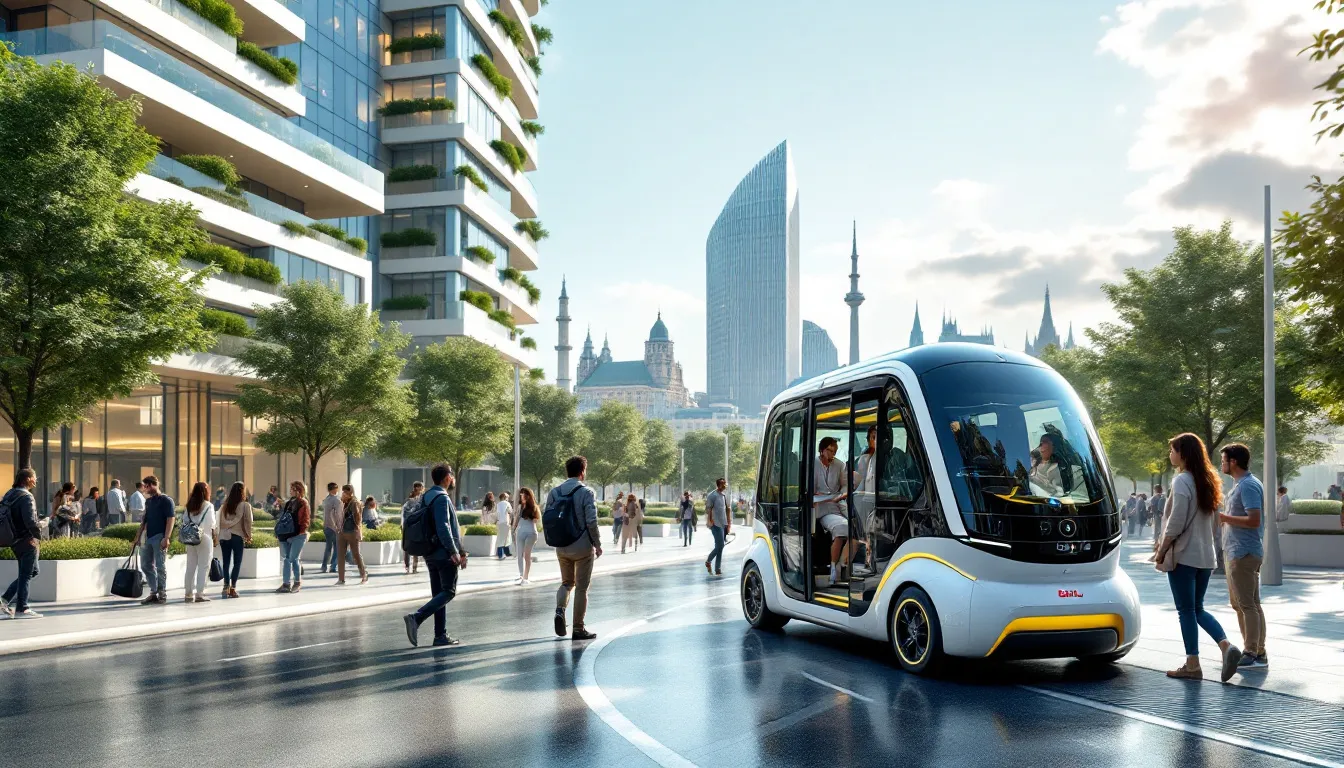 Robot-taxis en Europe : ce que les villes doivent exiger