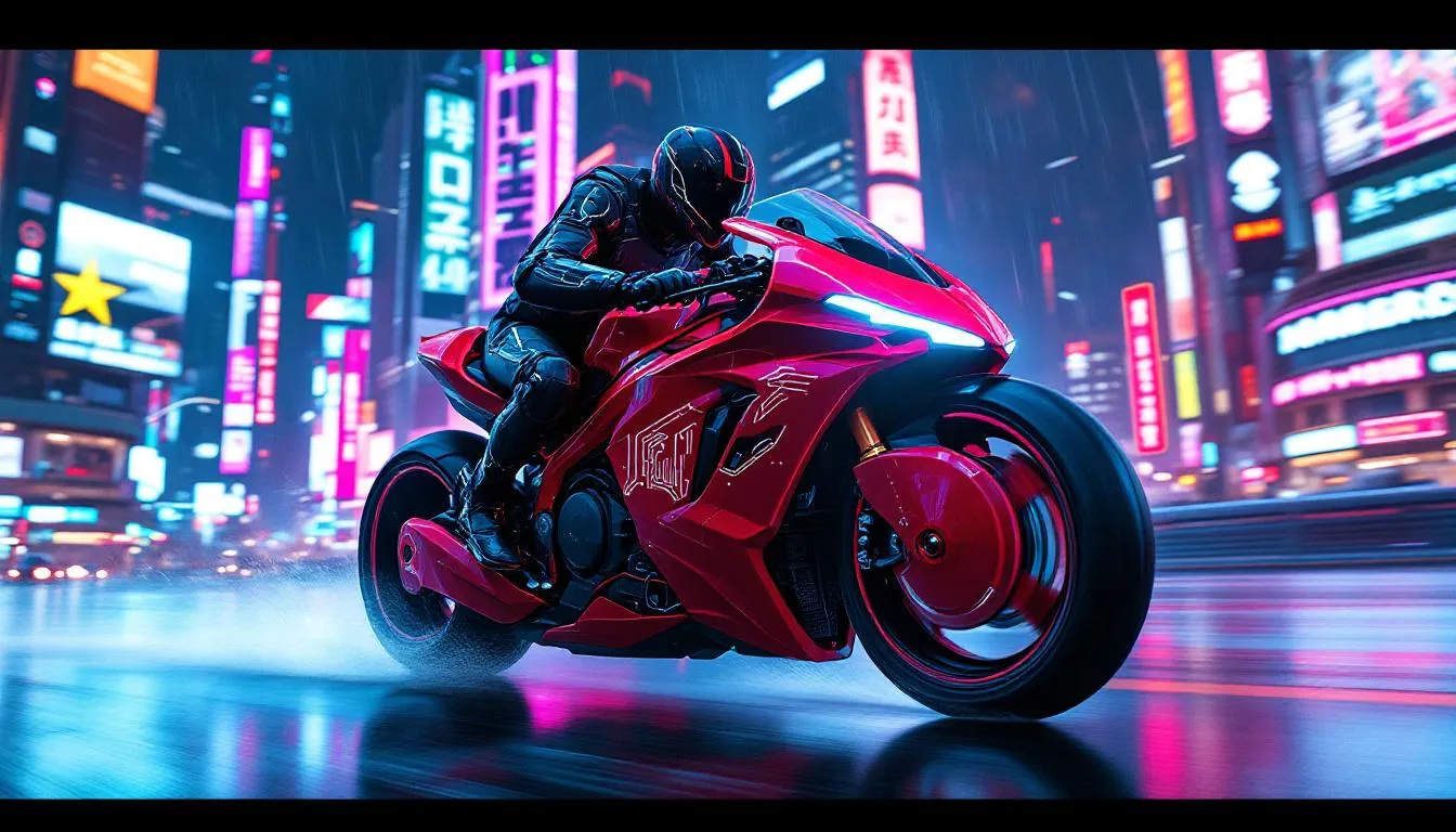 Moto d’Akira : l’icône rouge qui refuse de vieillir