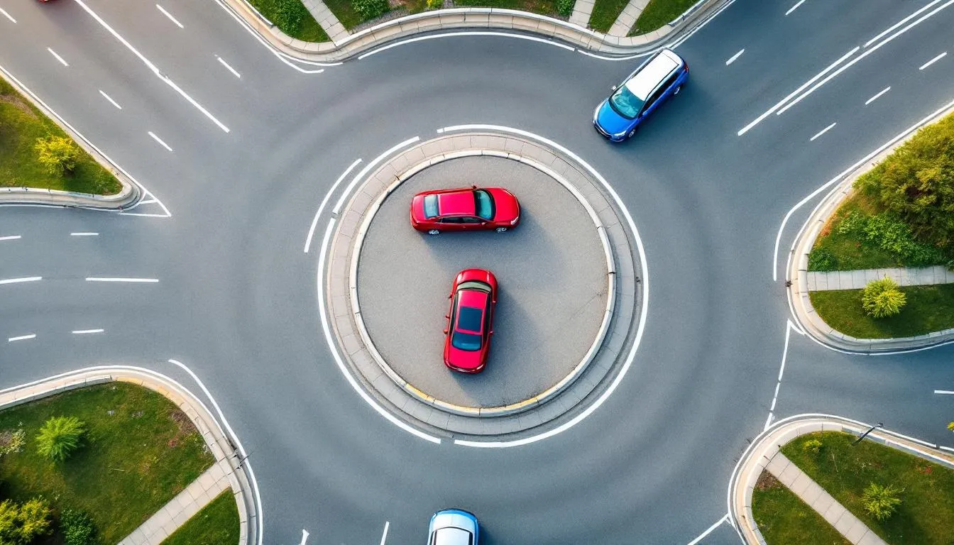 Accident en rond-point : qui est responsable ?