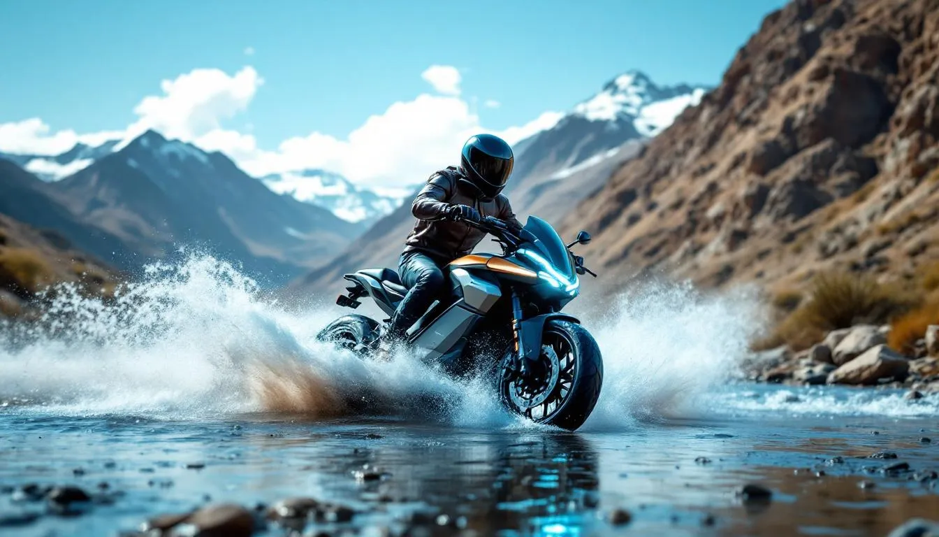 Franchir un gué en moto électrique : mythe ou réalité ?