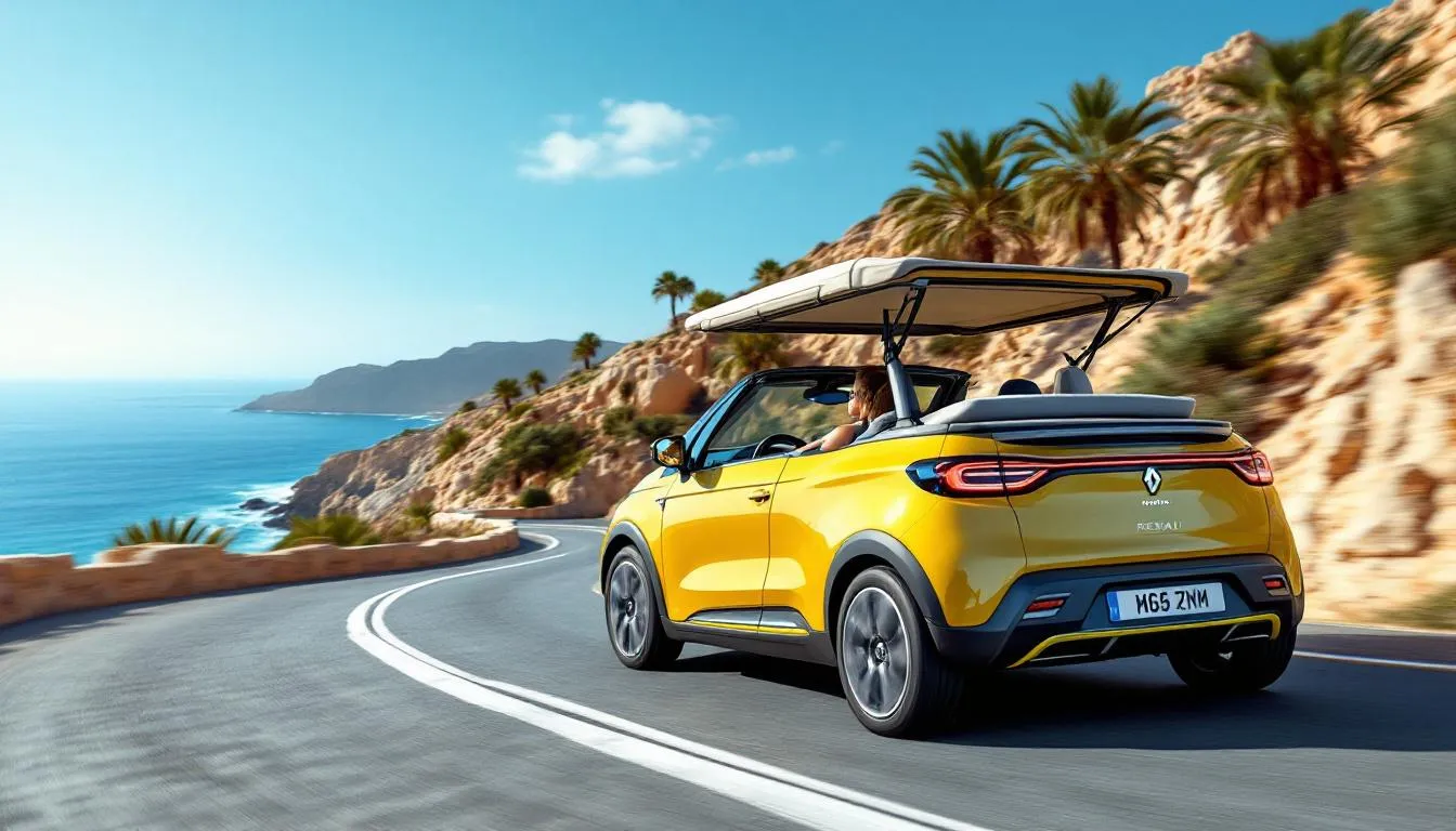 Renault 4 E-Tech Plein Sud : le charme à ciel ouvert