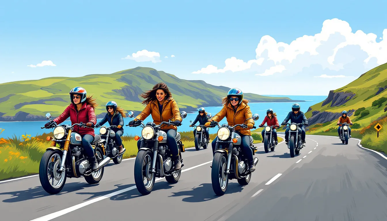 Norton et les femmes : un tour de piste pour l&rsquo;histoire au TT
