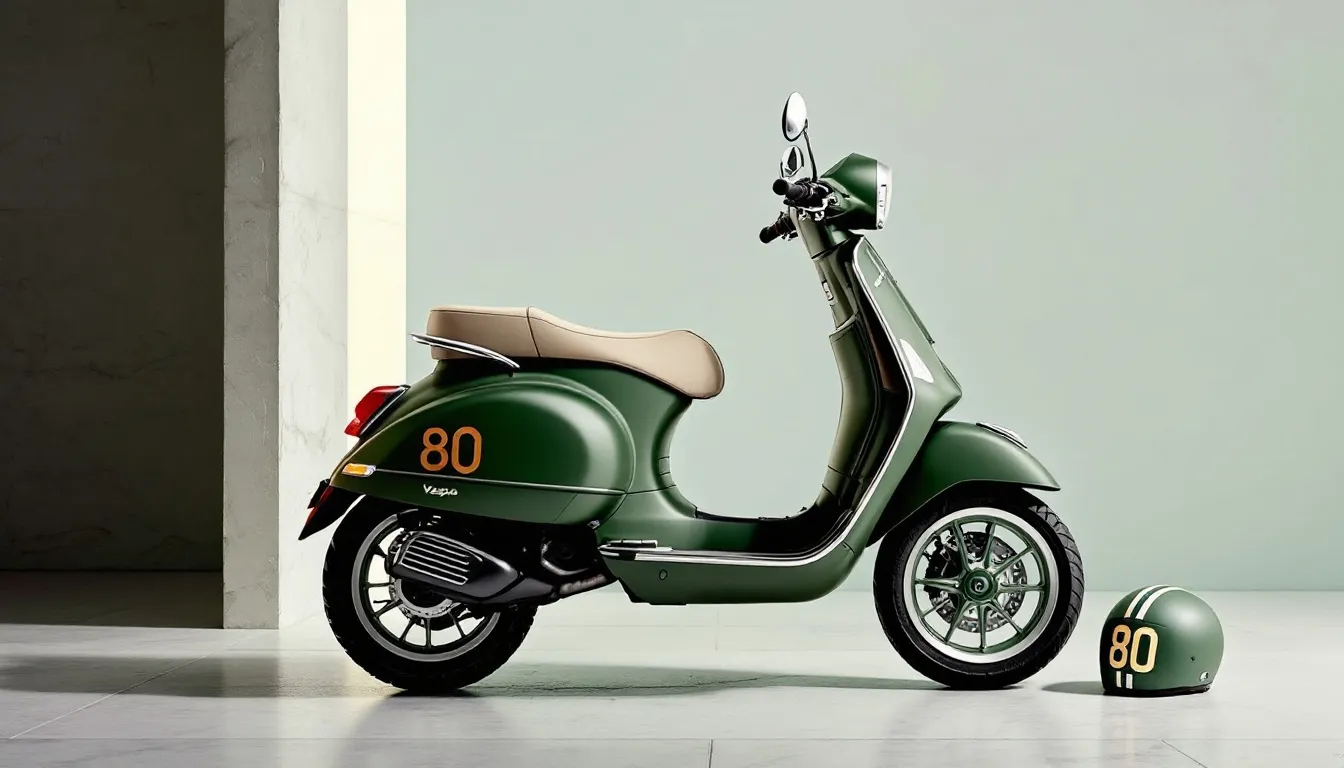 Vespa Edizione Ottantesimo : l&rsquo;art pour les 80 ans