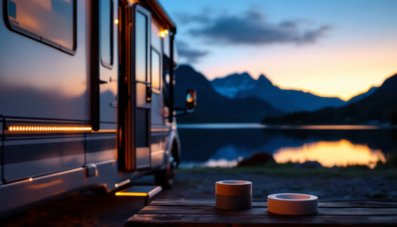 Camping-car : les 3 rubans adhésifs à avoir à bord