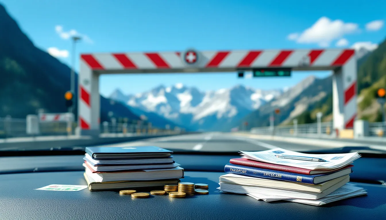 Passer la frontière suisse en voiture : votre guide pour une entrée en douceur